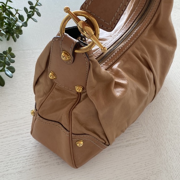 🌼 GUCCI - Authentic Medium Jockey Hobo Bag 🌼 - Picture 4 of 14